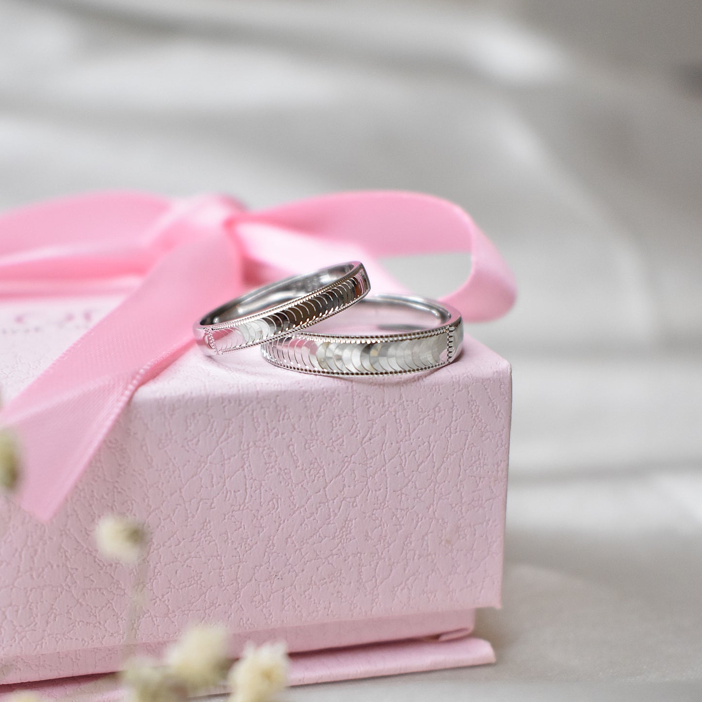 Texture Couple Rings