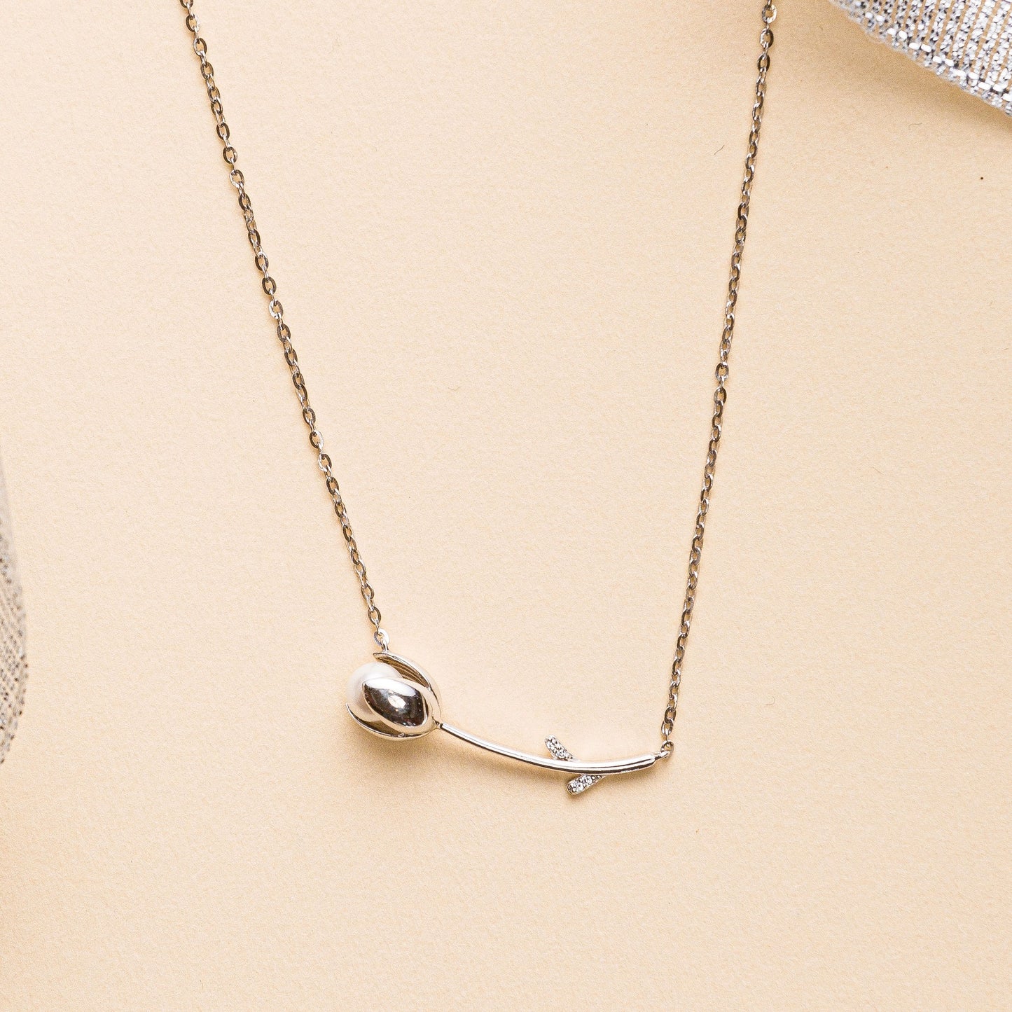 Rose ForHER  Sterling Silver Pendant Chain