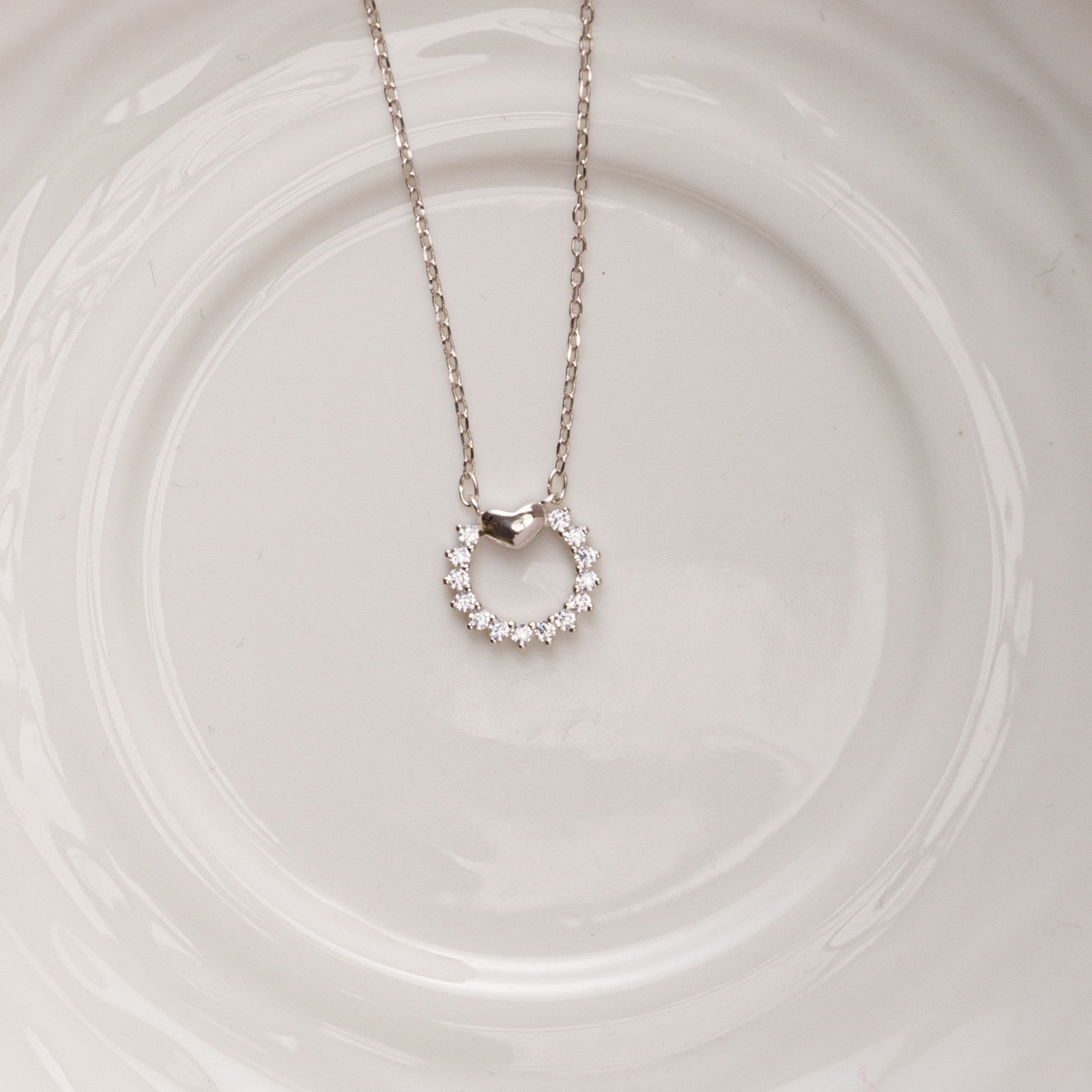 Cute Silver Pendant Chain