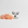 Classic Butterfly Silver Earrings