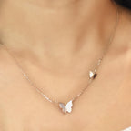 Graceful butterfly Pendant with chain