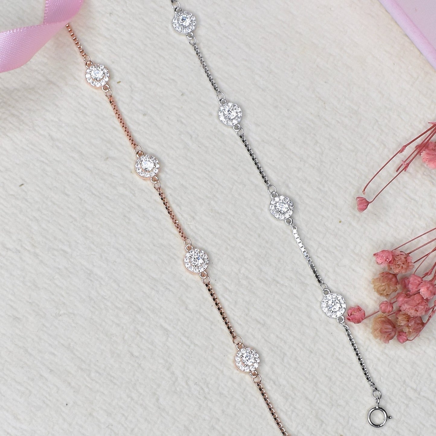 Small Solitaire Bracelet