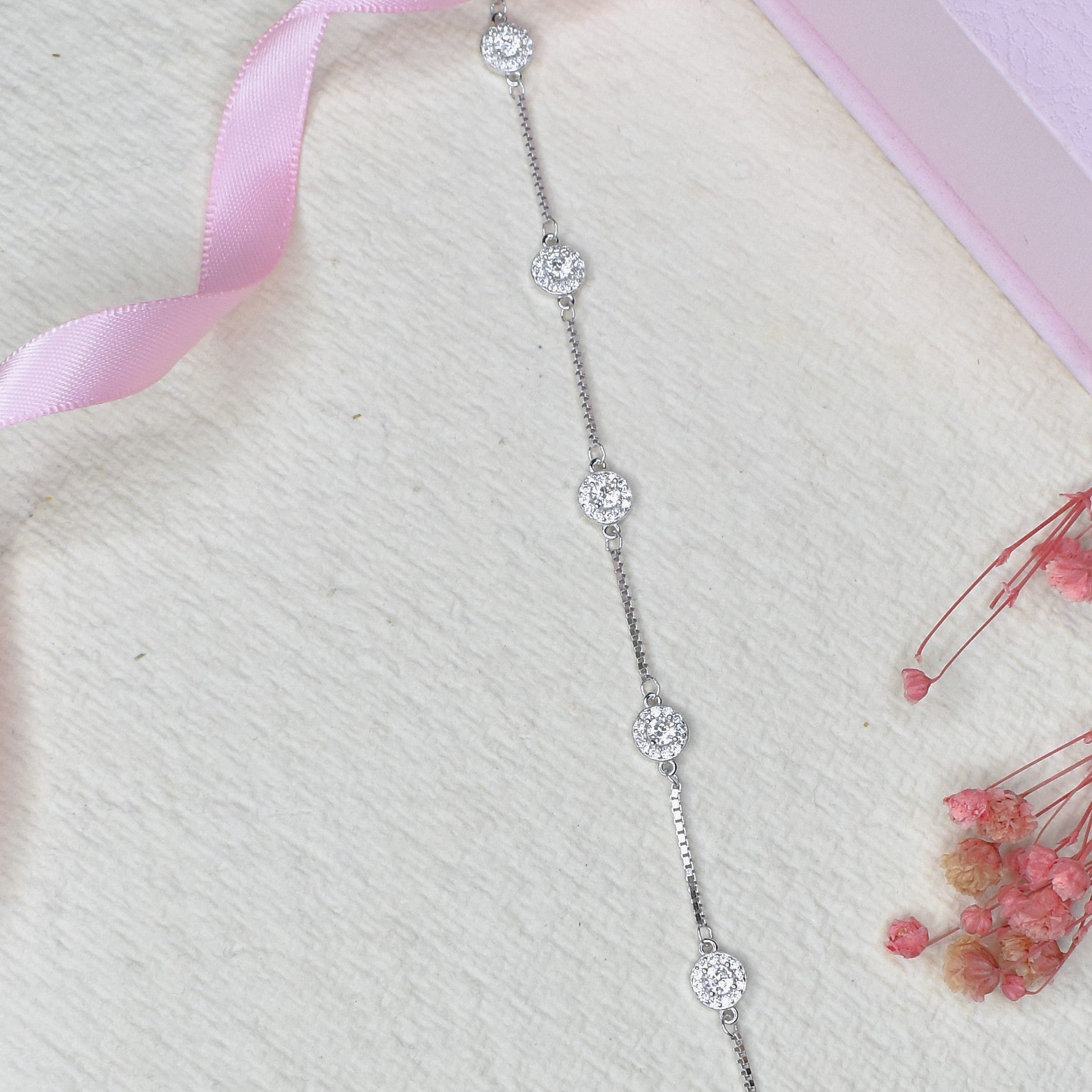 Small Solitaire Bracelet