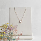 Classic Pearl Silver Pendant chain