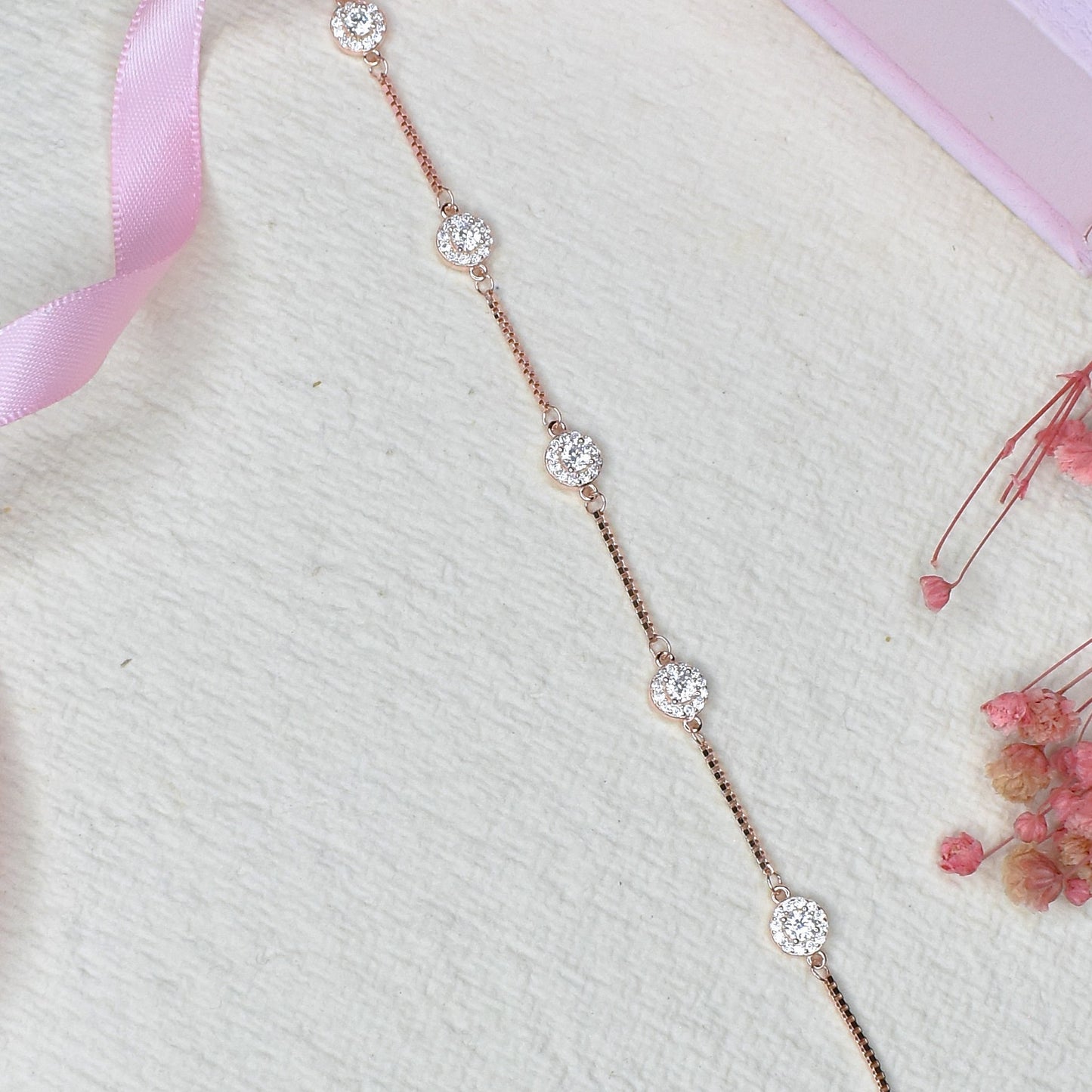 Small Solitaire Bracelet