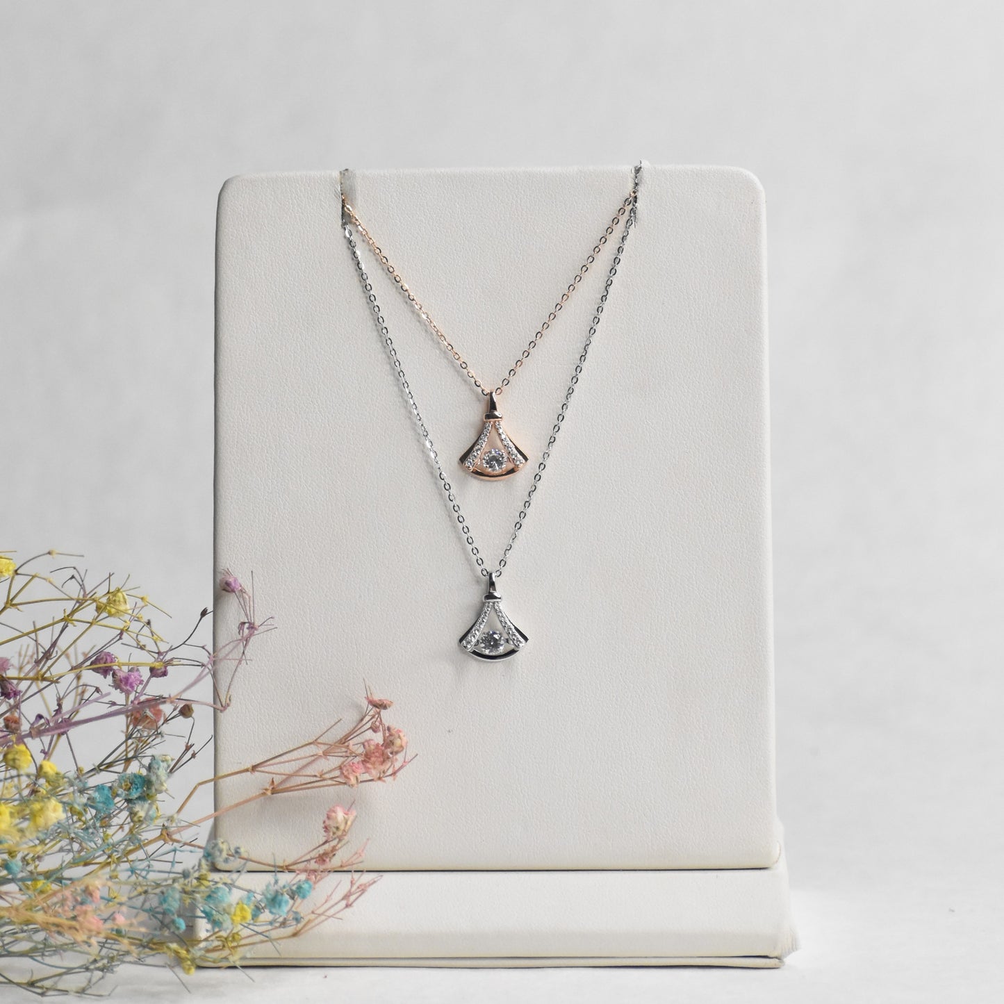 Collier Silver Pendant Chain