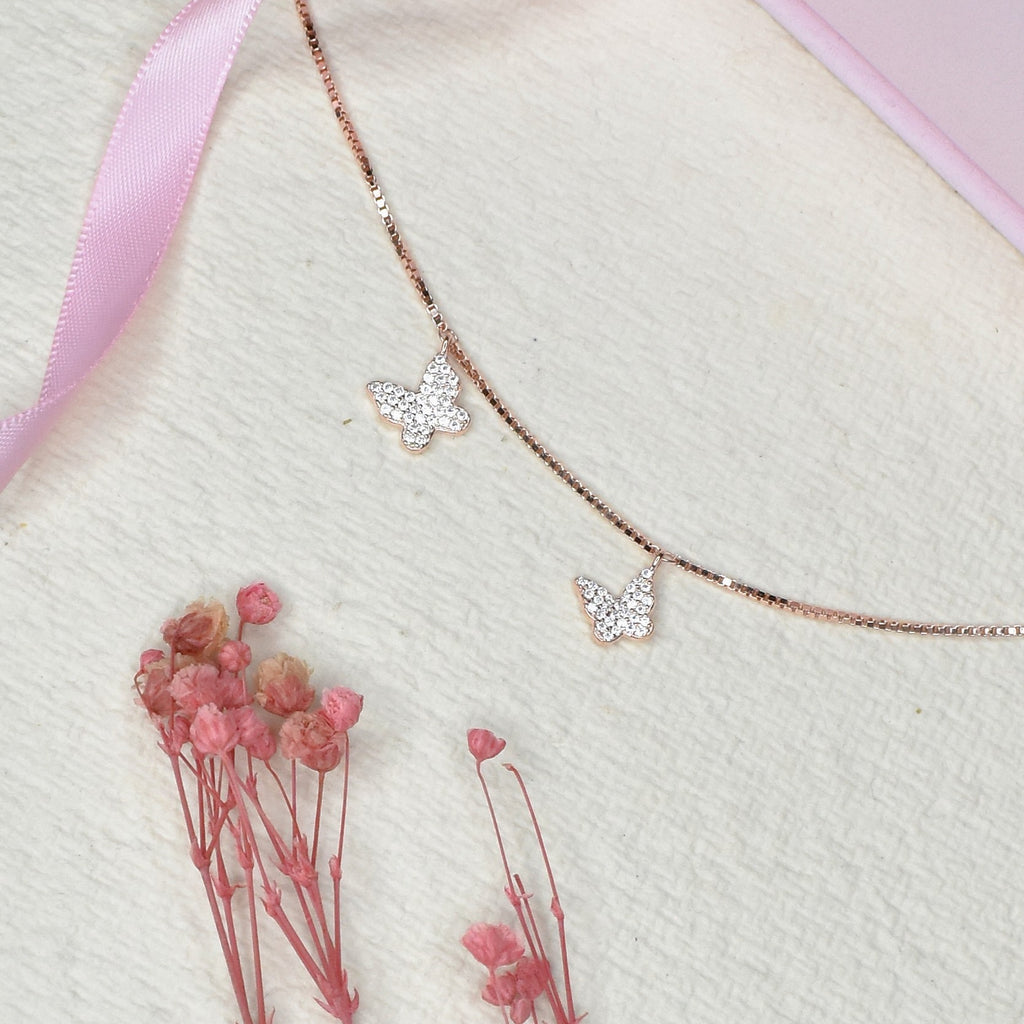 Butterfly Charm Bracelet