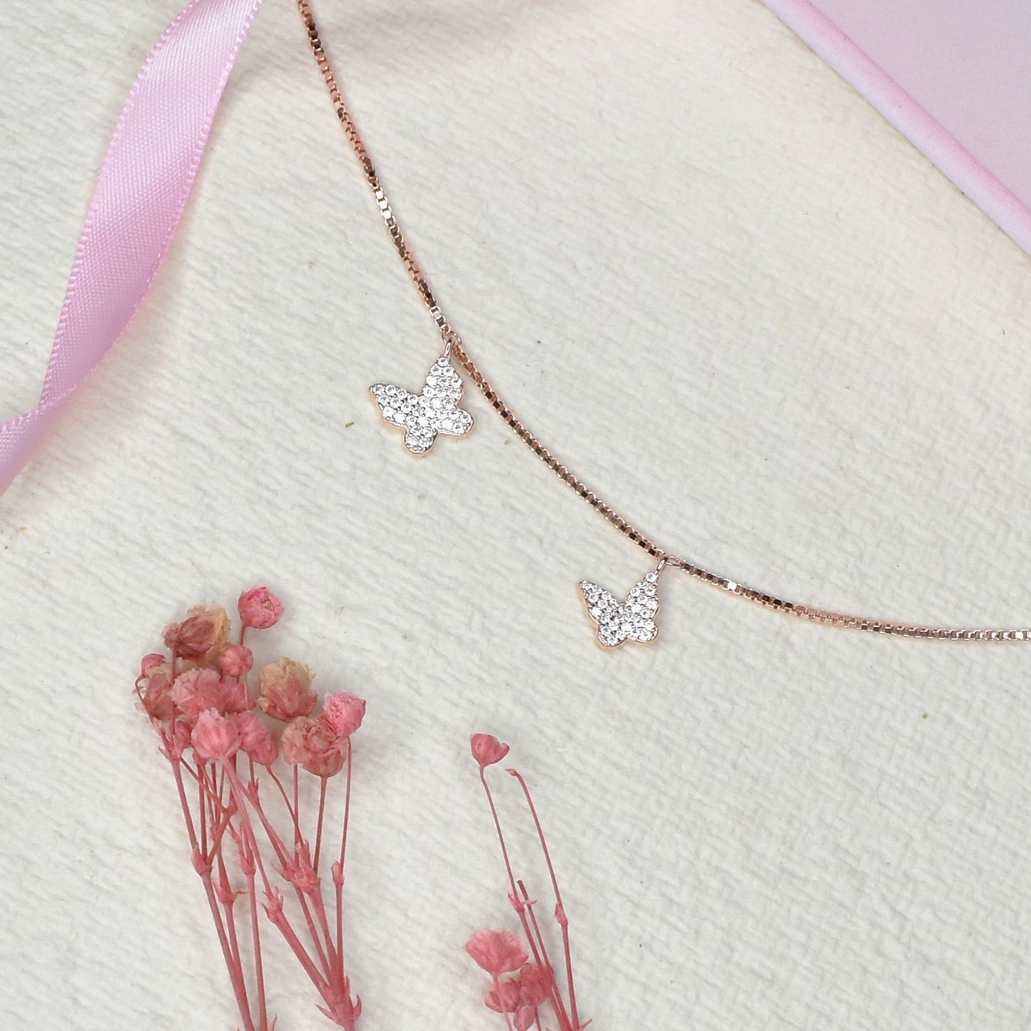 Butterfly Charm Bracelet