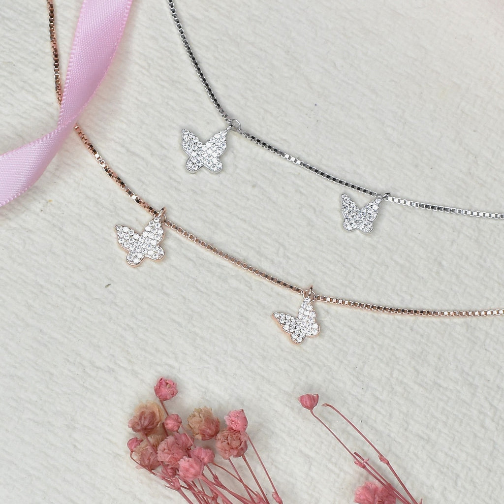 Butterfly Charm Bracelet