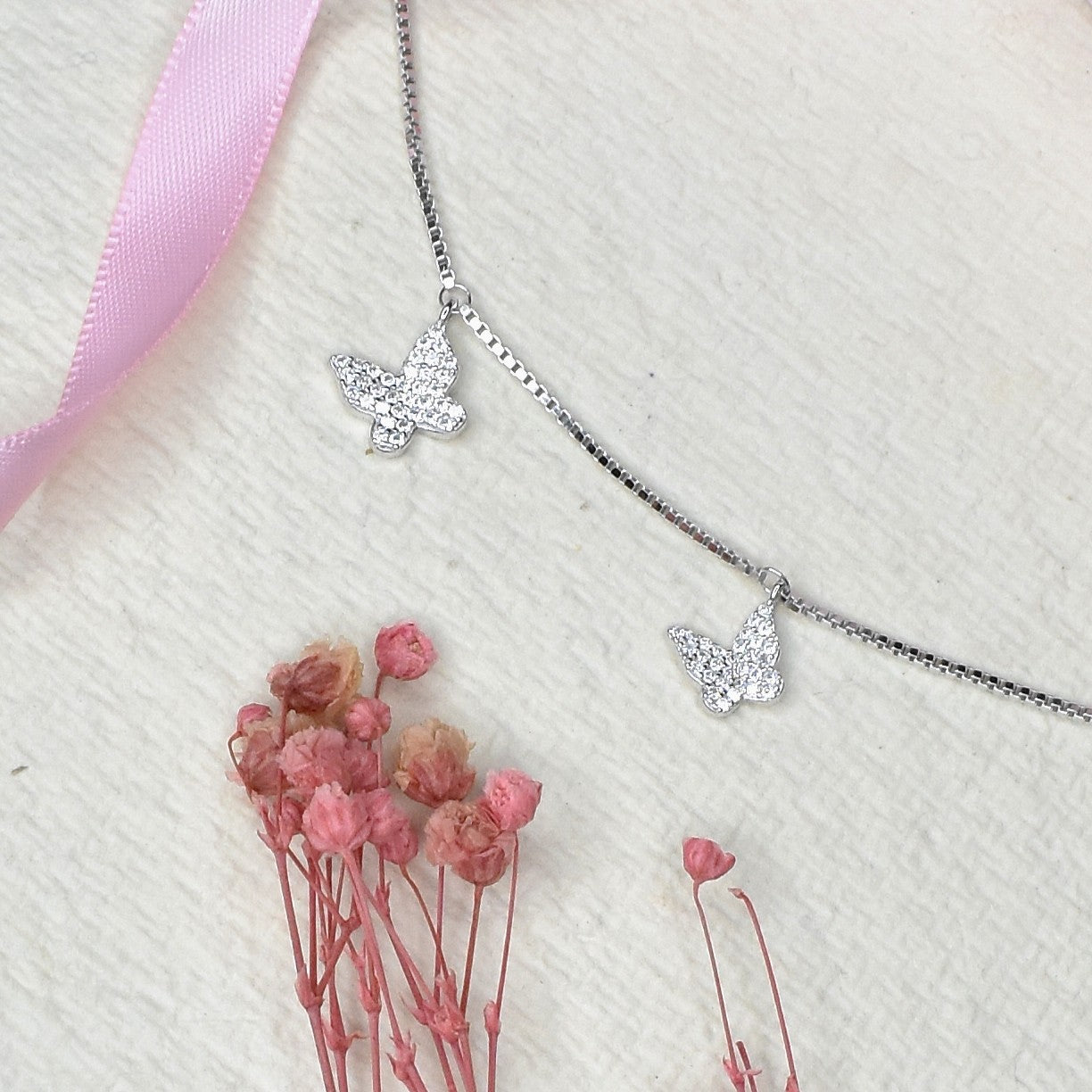 Butterfly Charm Bracelet