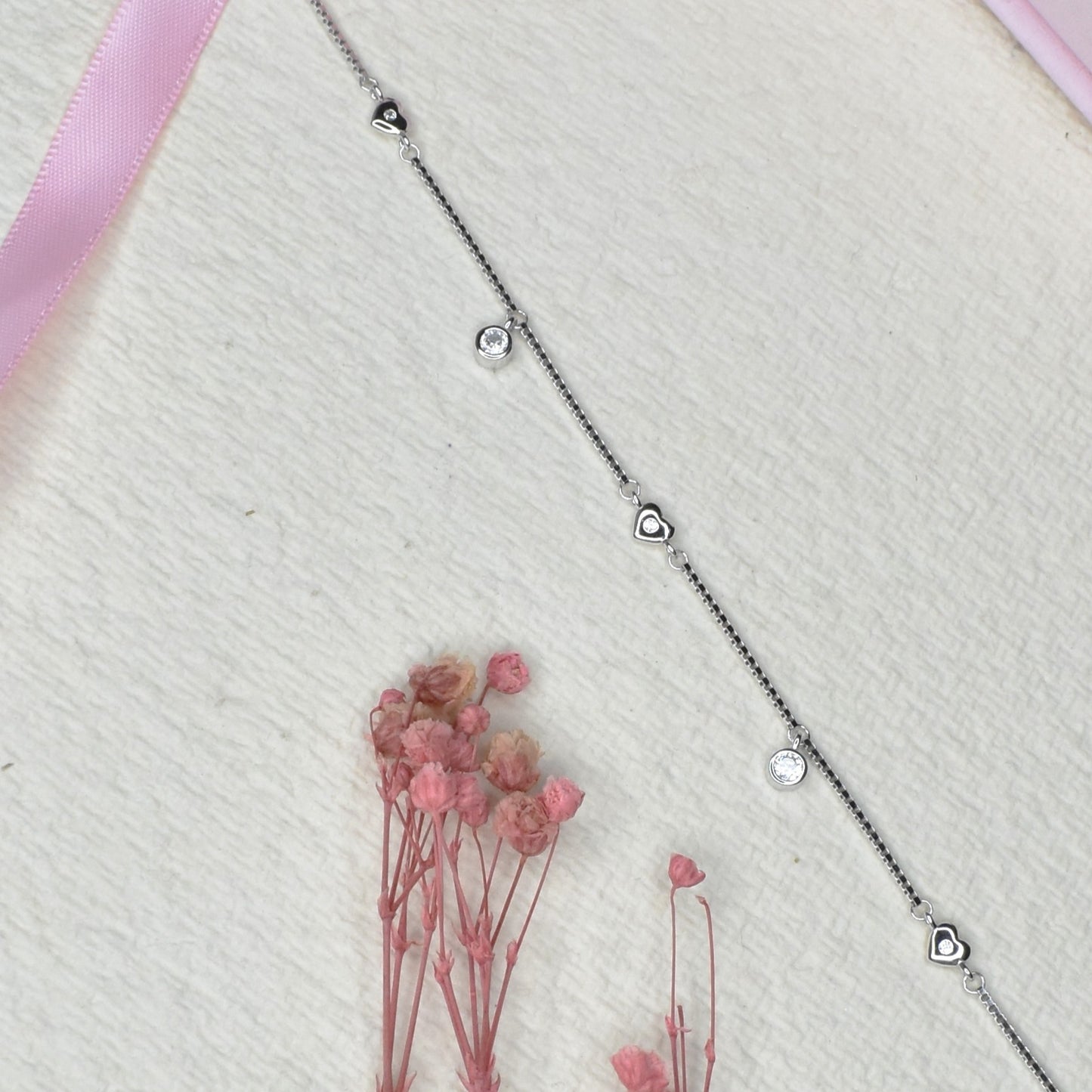 Cute Heart Charm Bracelet