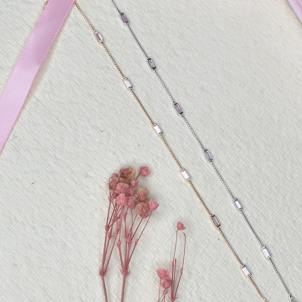 Pink Crystal Bracelet