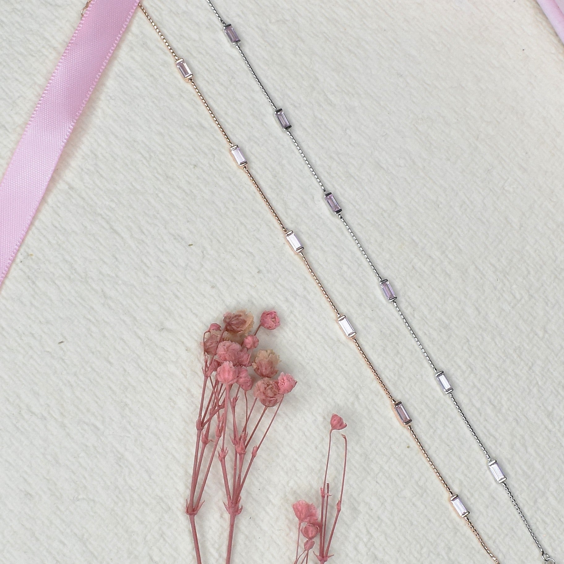 Pink Crystal Bracelet
