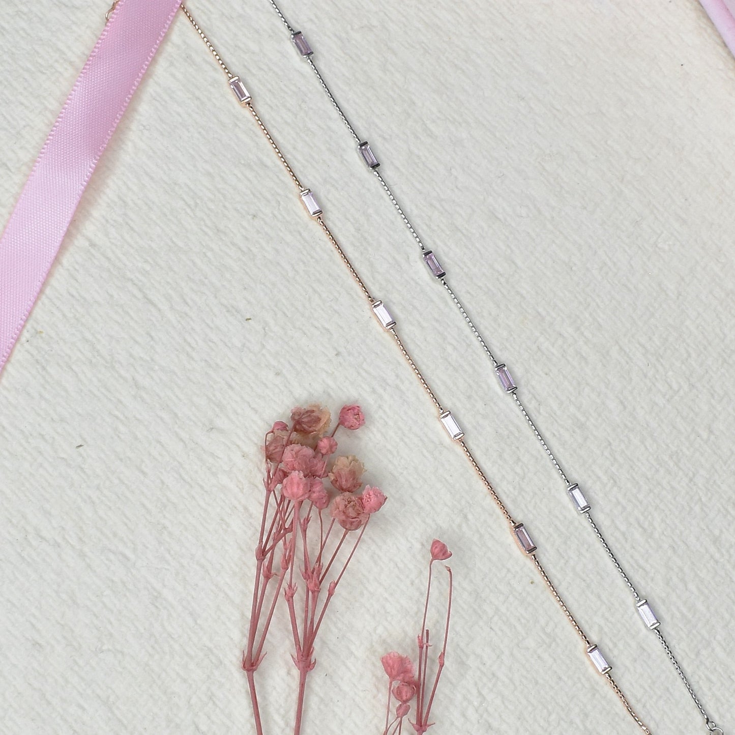 Pink Crystal Bracelet