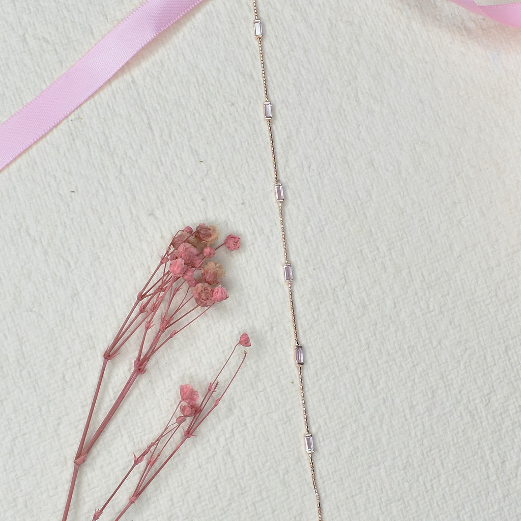 Pink Crystal Bracelet