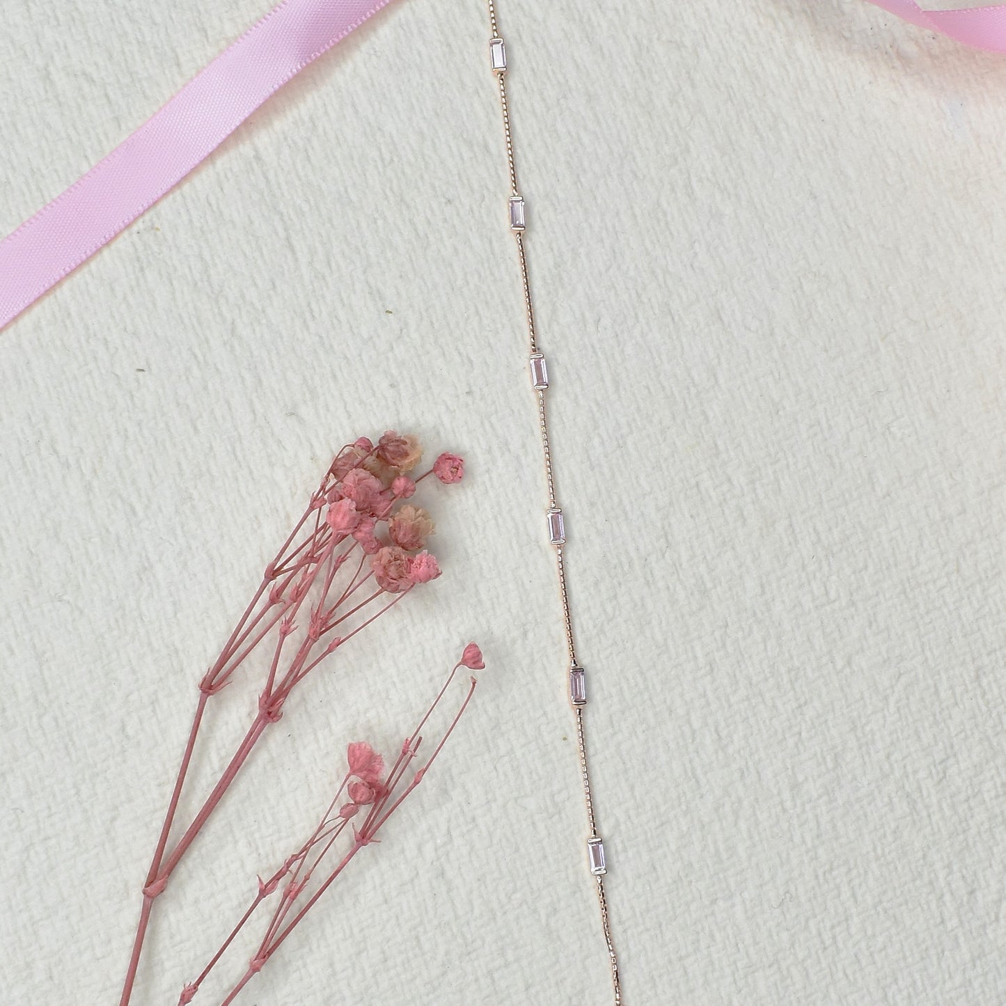 Pink Crystal Bracelet