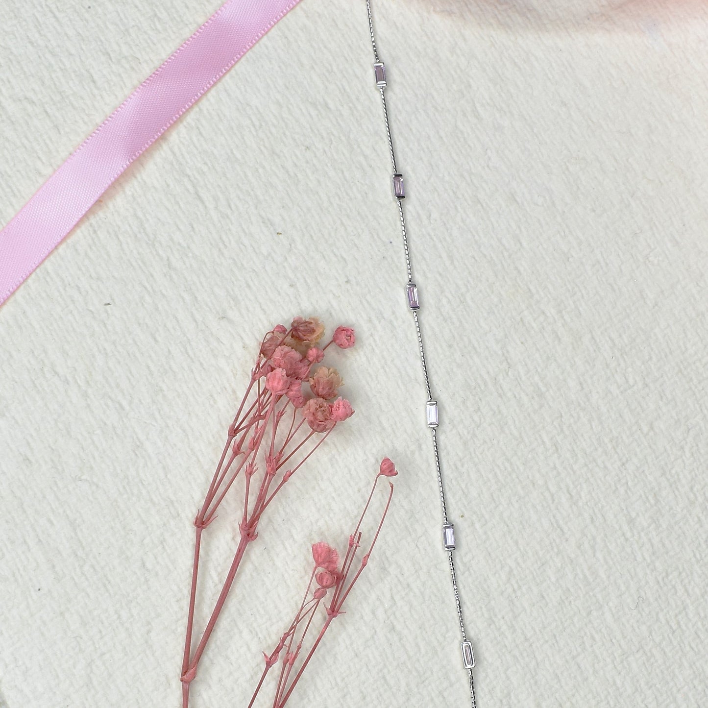 Pink Crystal Bracelet