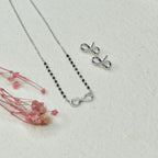 Infinity Mangalsutra Pendant Set