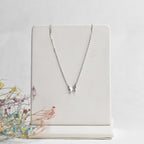 MOP Butterfly Pendant Chain