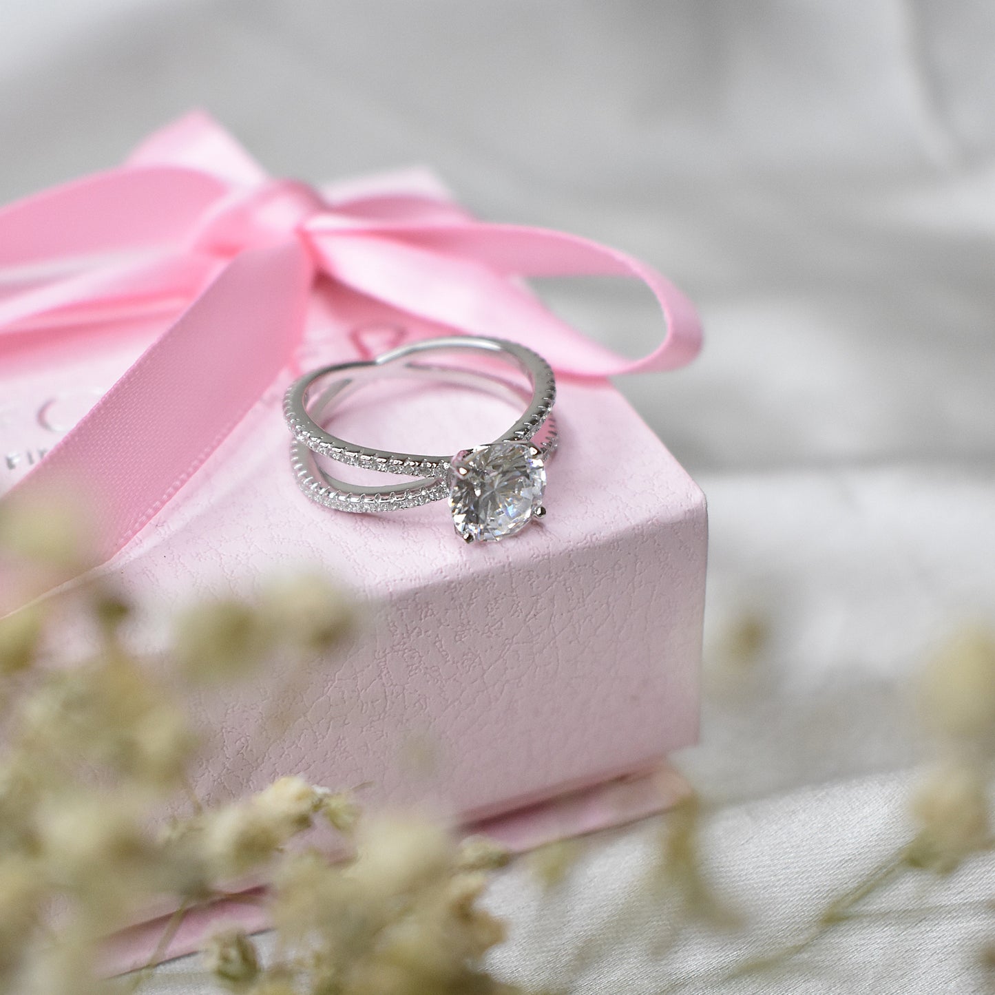 Huge Solitaire Ring
