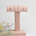 Droplet Rosegold Pendant Set