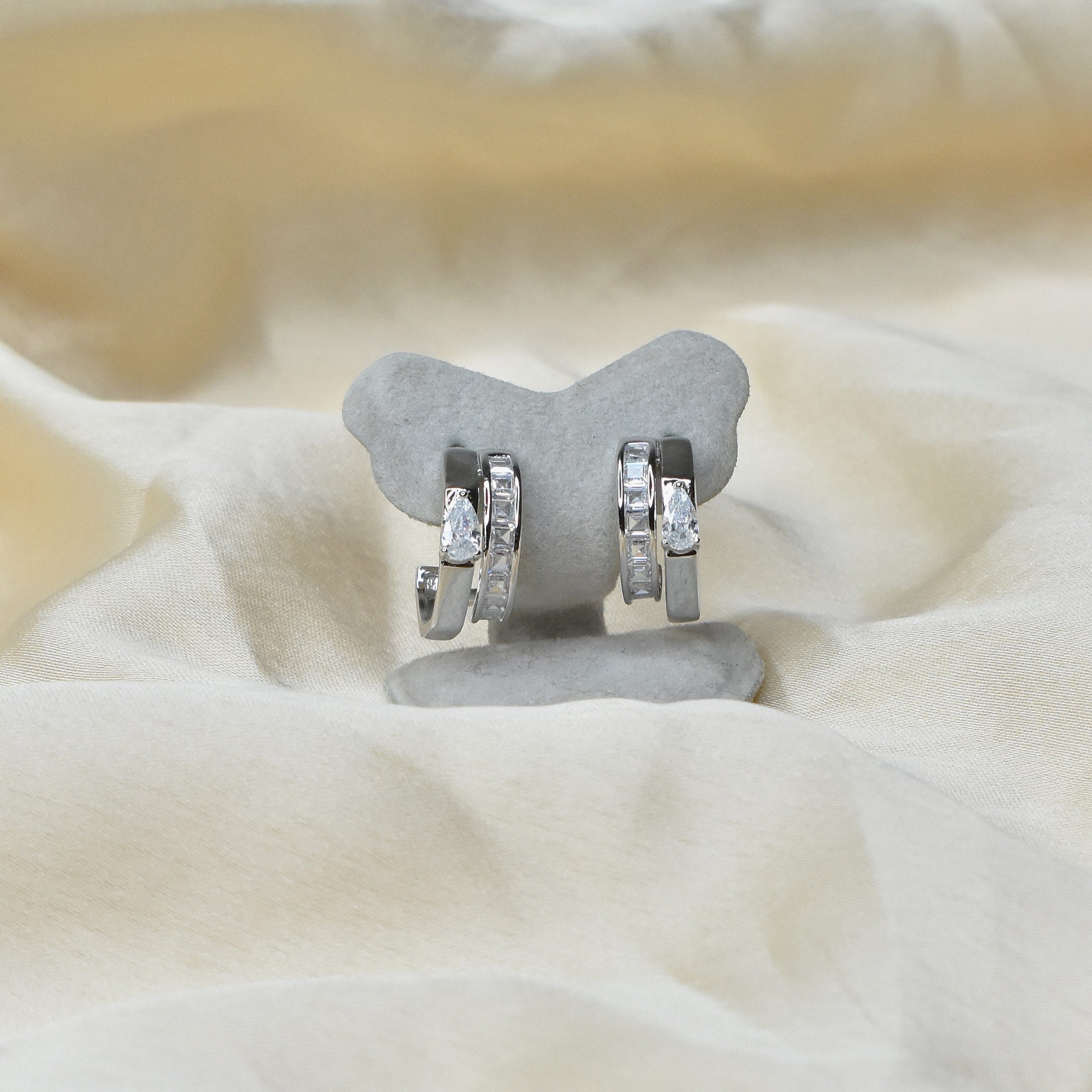 Crystal Hoops