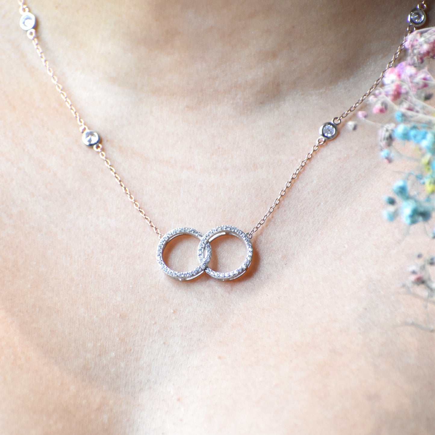 Big Infinity Pendant Chain