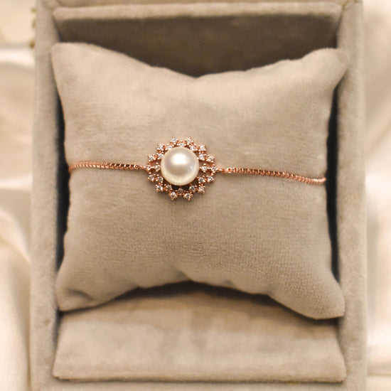 Pearl Dual Color Adjustable Bracelet