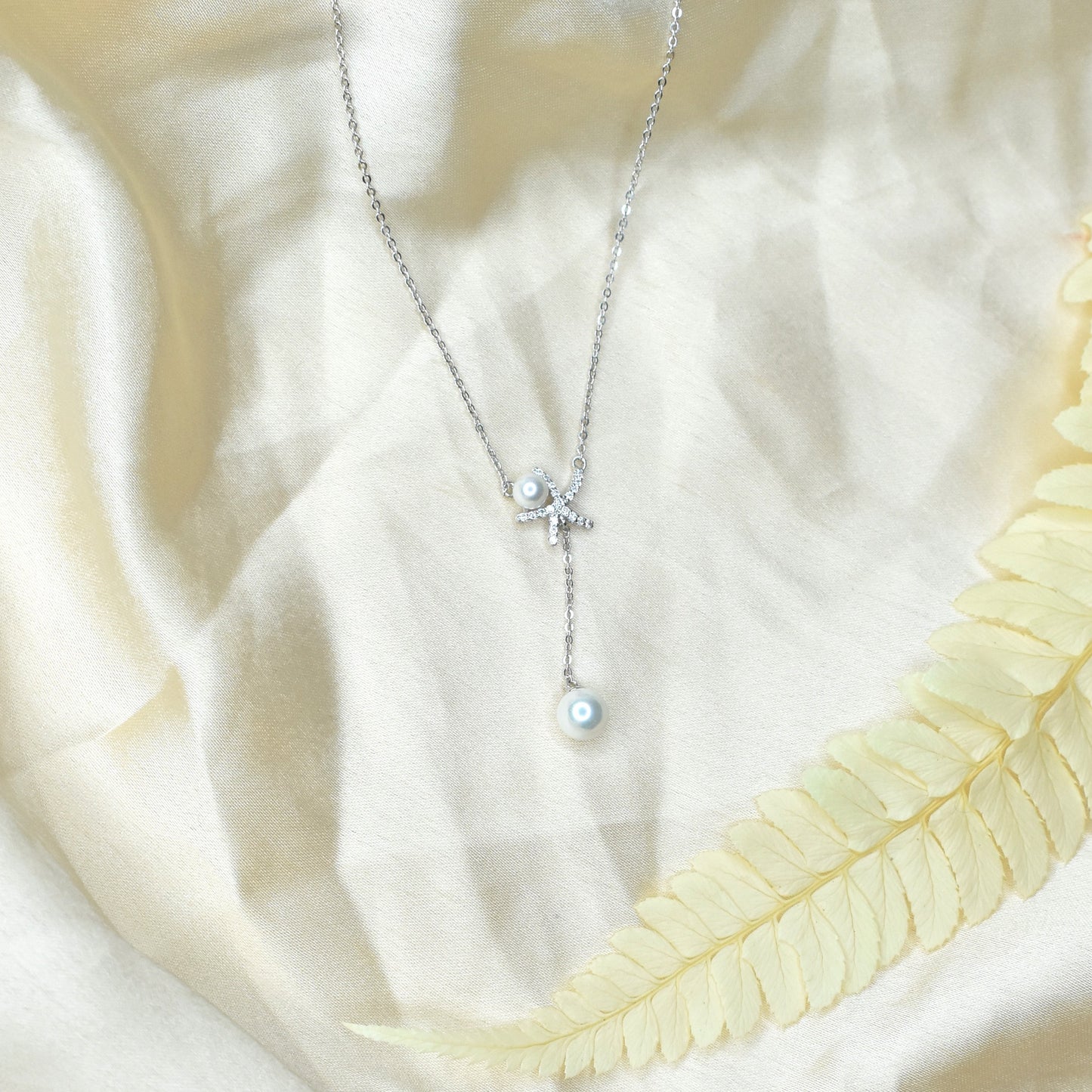 Hanging Pearl Necklace