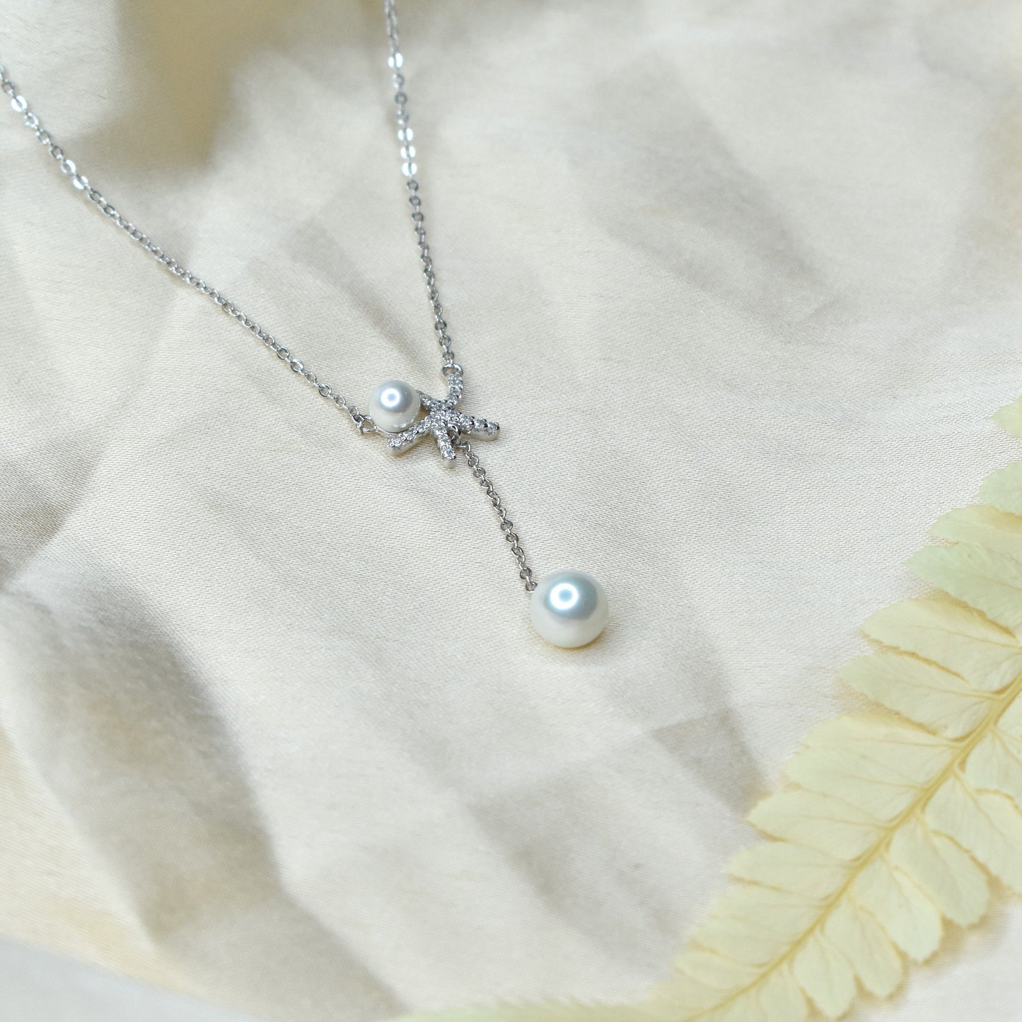 Hanging Pearl Necklace