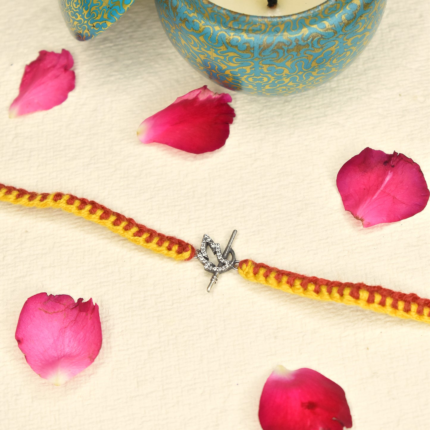 Murli Sterling Silver Rakhi