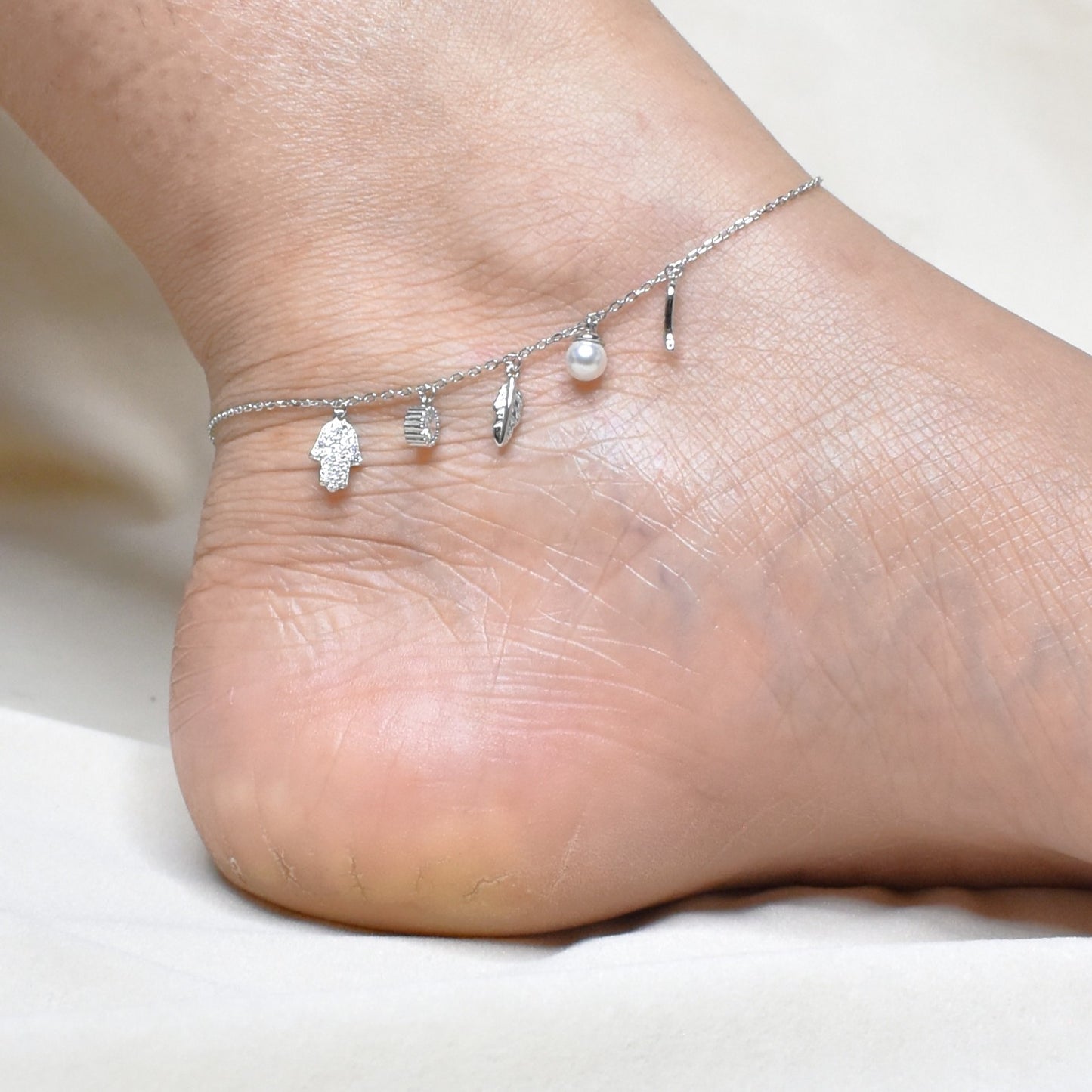 Evergreen Charm Anklet