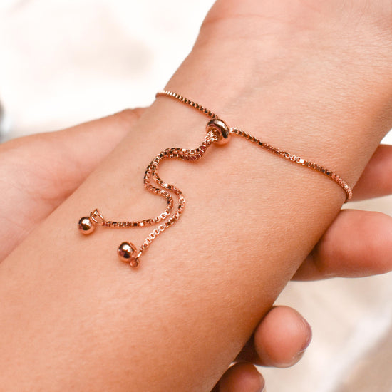 Ravishing Rosegold Chain Bracelet