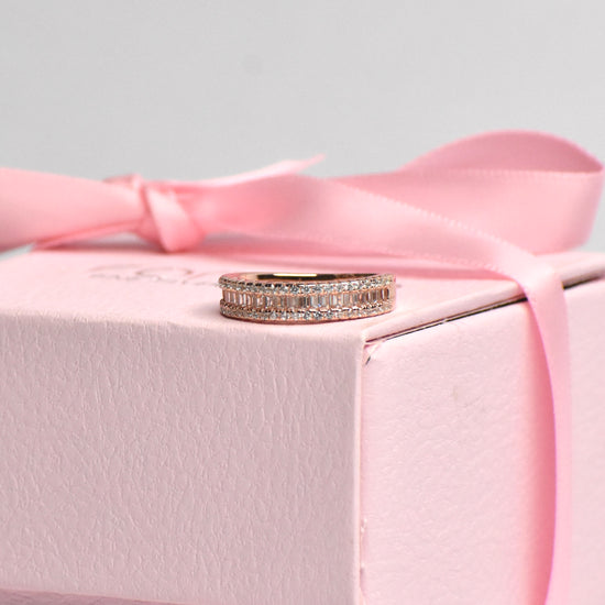 Pristine Rose gold Band Ring