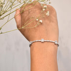 Elegant Dual Color Chain Bracelet