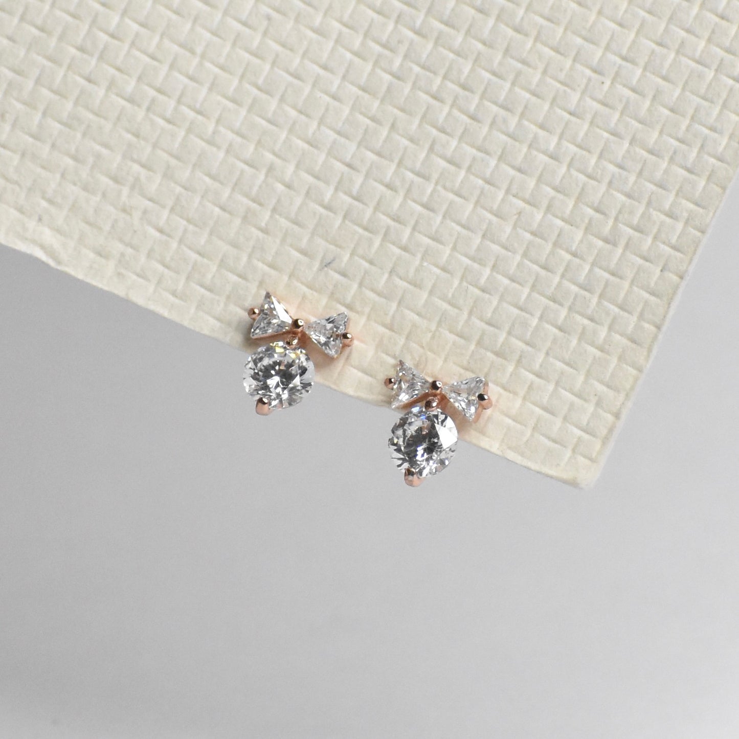 Timeless Rose Gold Stud Earrings