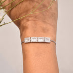 3 Square Dual Chain Bracelet