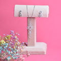 Enchanting Sterling Silver Pendant Set
