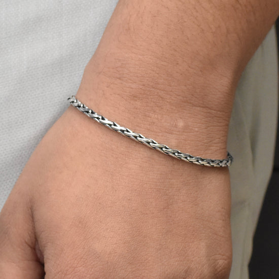 Silver Shield Bracelet