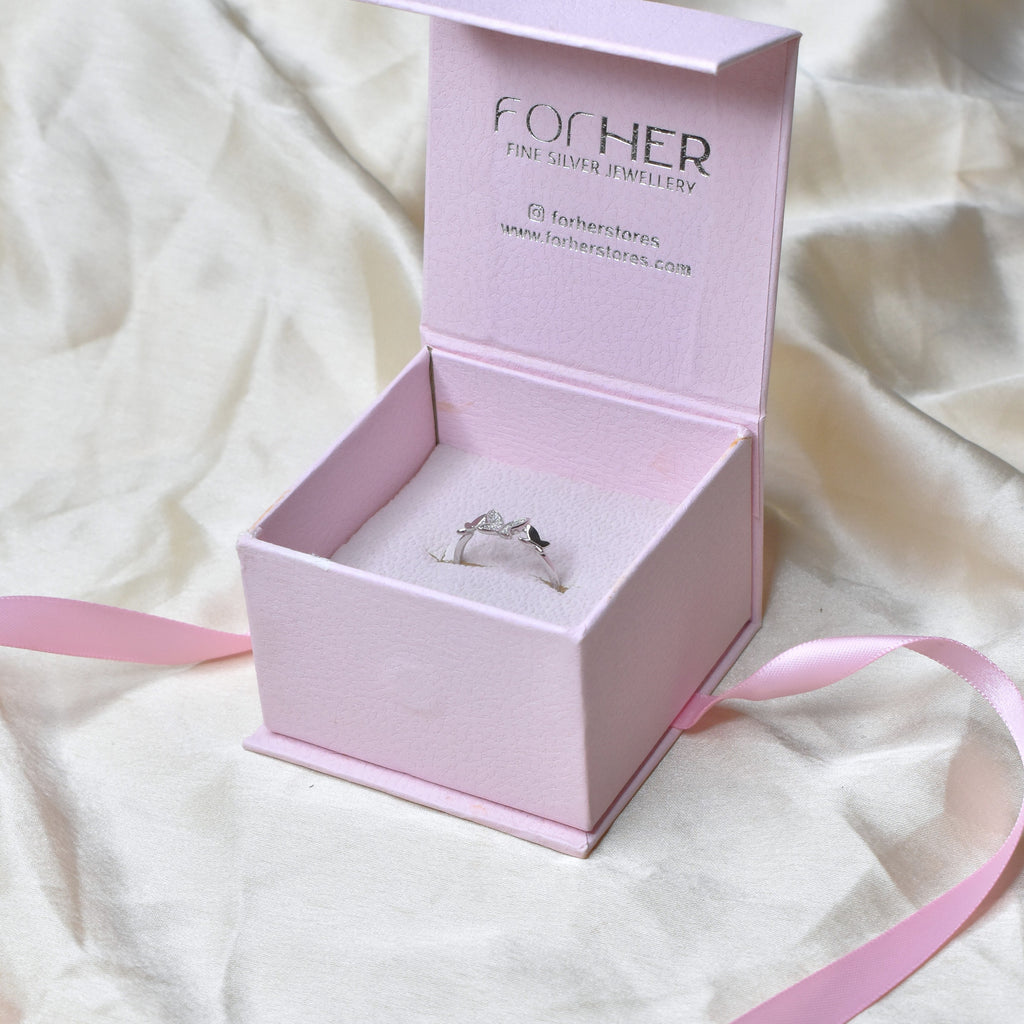 Tri Flutter Ring