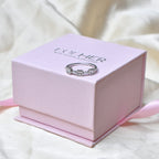 Cubic Solitaire Ring