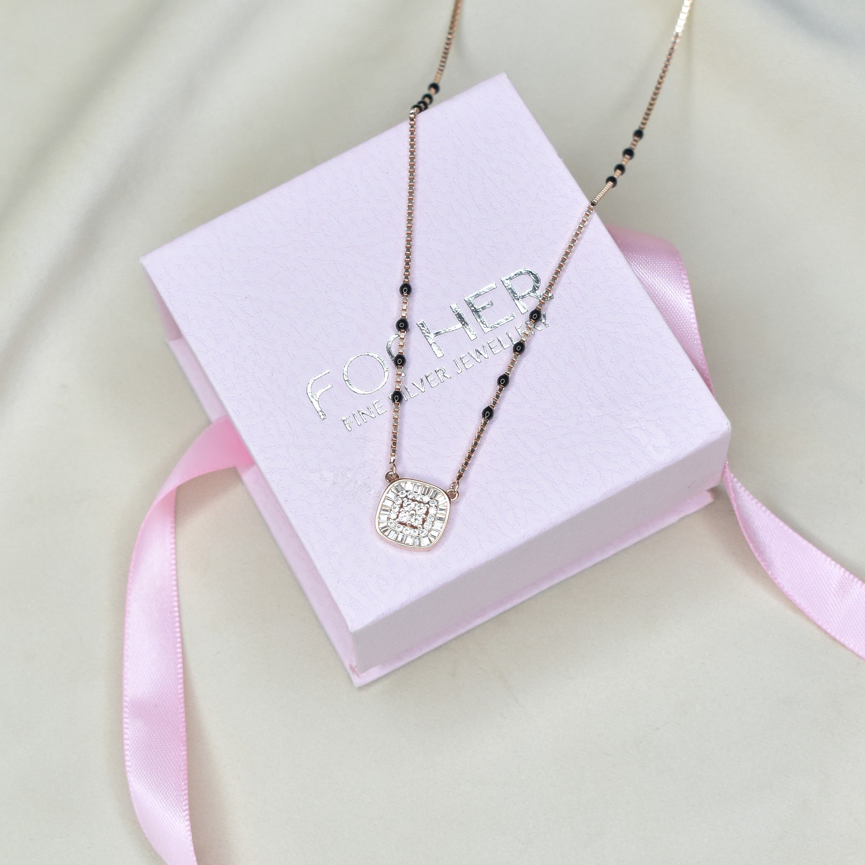 Crystal Mangalsutra