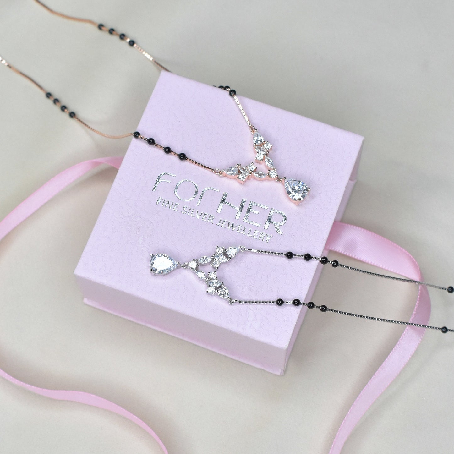 Flora Droplet Mangalsutra
