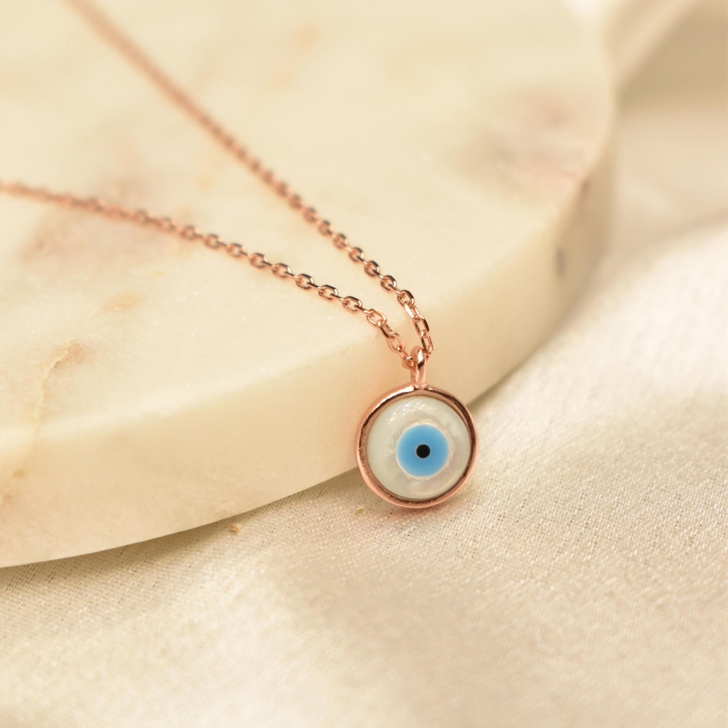 Evil Eye Pendant with Chain