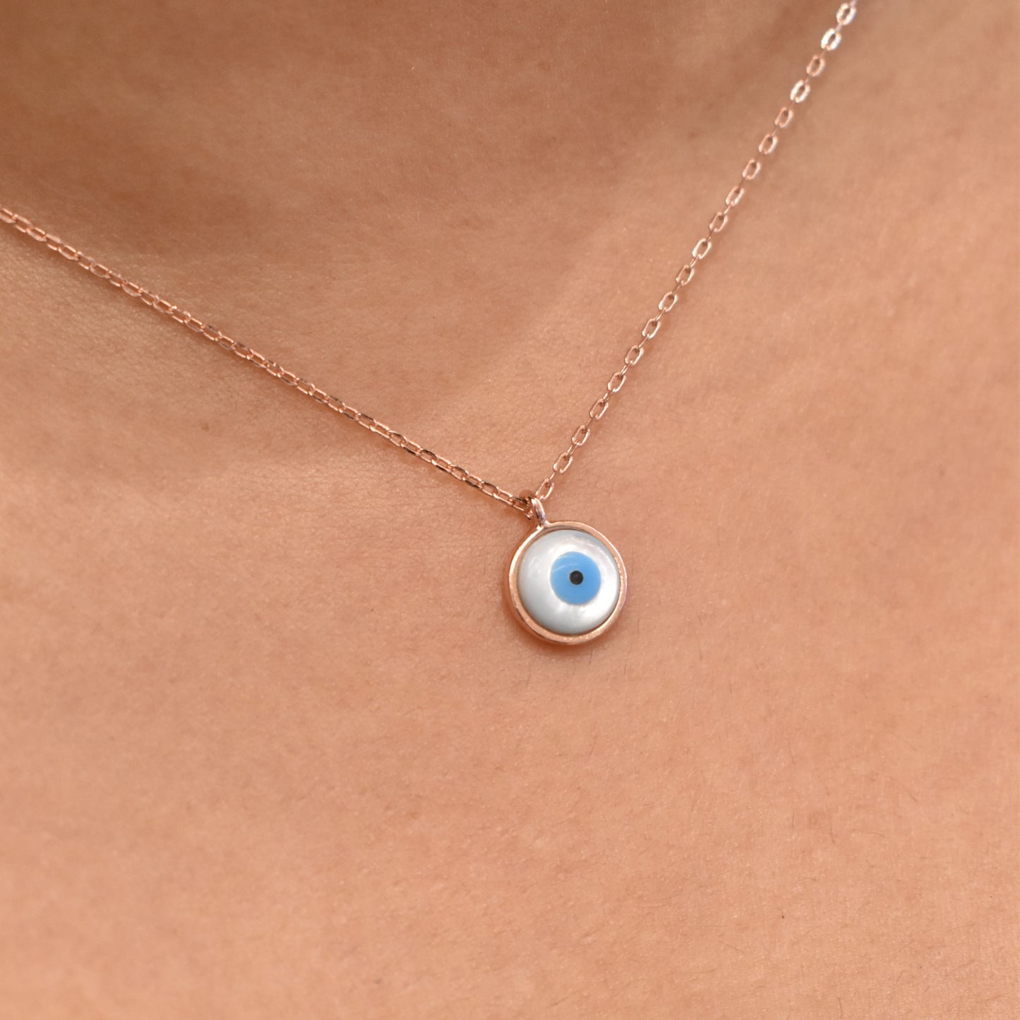 Evil Eye Pendant with Chain