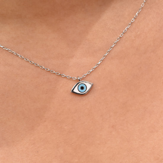 Cute Evil Eye Pendant Chain