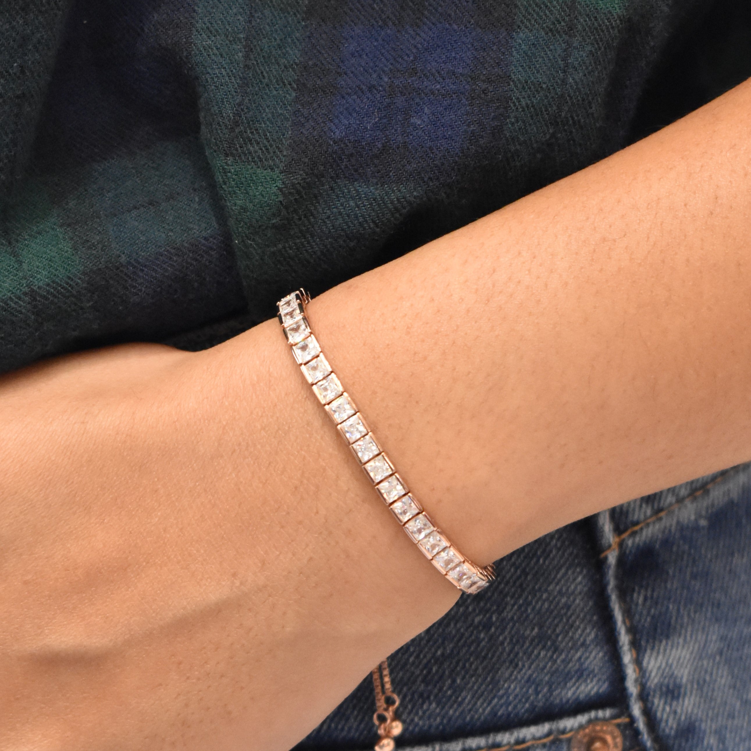 Exquisite Rosegold Chain Bracelet