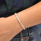 Intricate Rosegold Chain Bracelet
