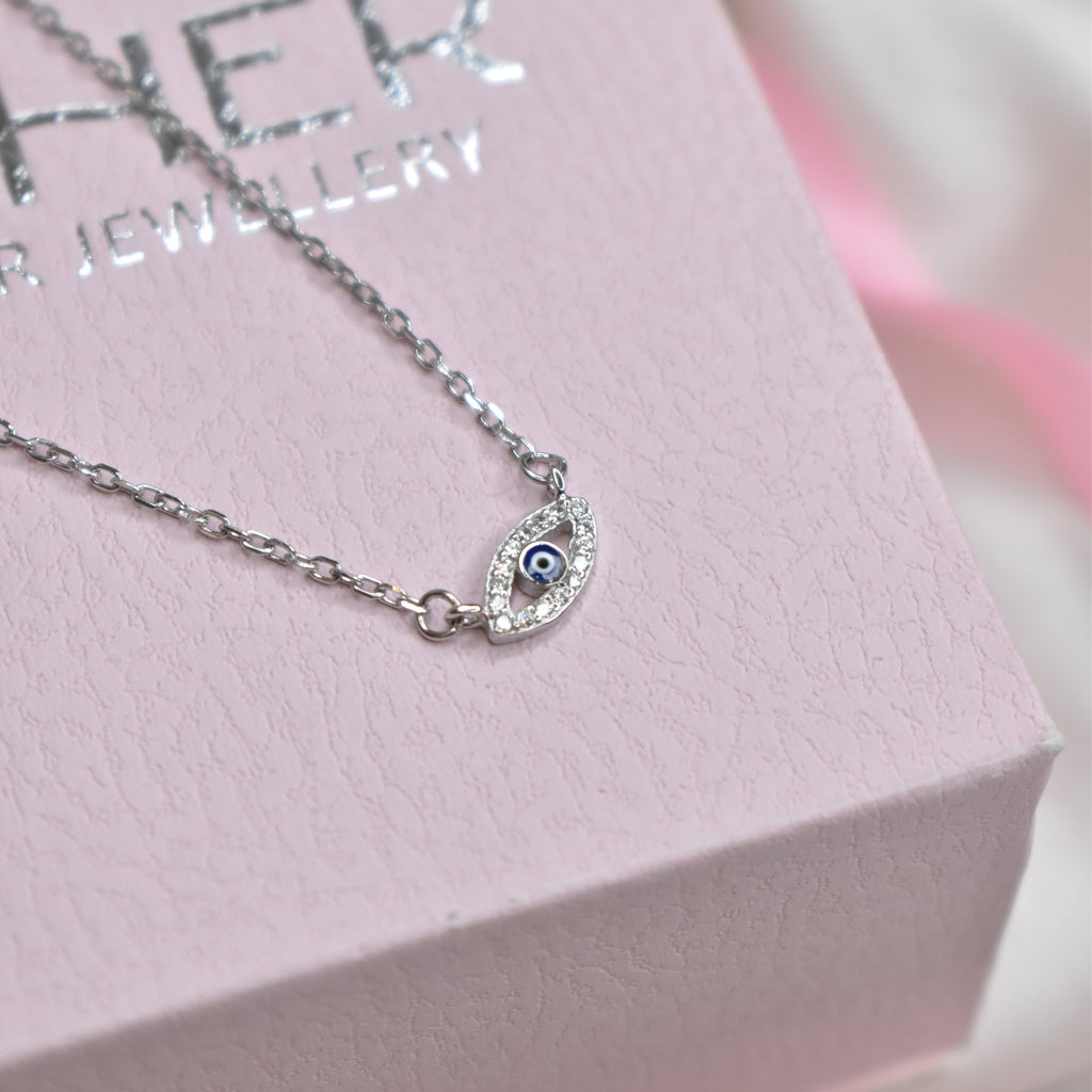 Shine Evil Eye Necklace