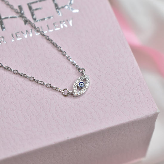 Shine Evil Eye Necklace